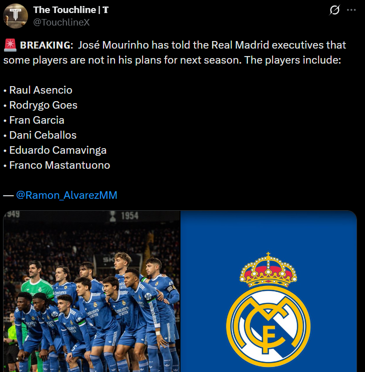 REWOLUCJA! Jose Mourinho chce pożegnać tych SZEŚCIU PIŁKARZY Realu Madryt!